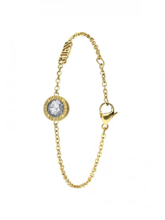 Foto van product GUESS Armband 'Color My Day' goud / transparant