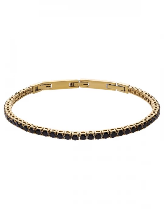 Foto van product GUESS Armband 'Klassisch Chic' goud / zwart