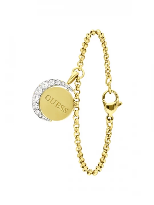 Foto van product GUESS Armband 'Moon Phases' goud / transparant