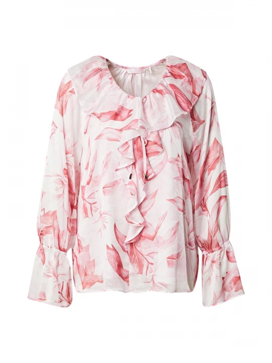 Foto van product GUESS Blouse 'LAILA' rosé / donkerroze / wit