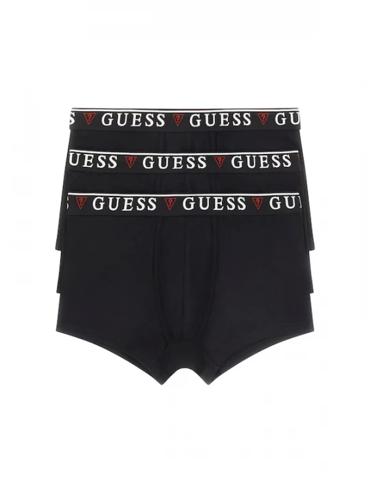 Foto van product GUESS Boxershorts 'BRIAN' purper / zwart / wit