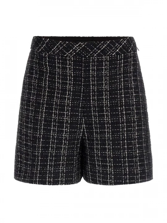 Foto van product GUESS Broek 'Sandra' zwart / natuurwit
