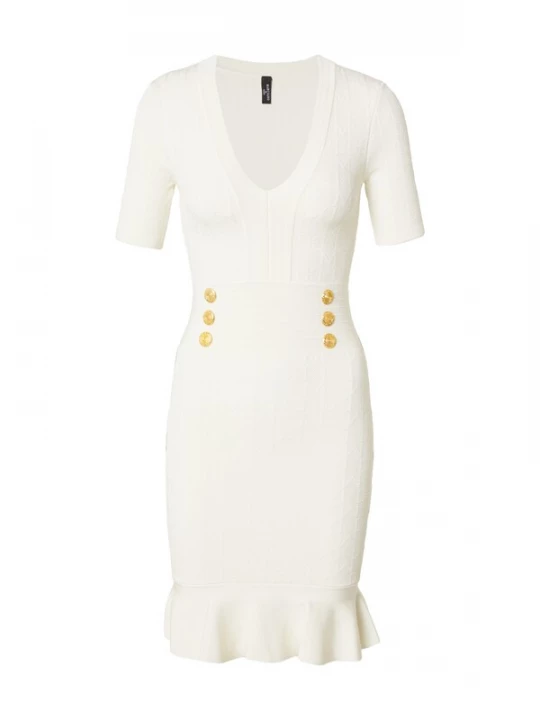 Foto van product GUESS by Marciano Gebreide jurk 'YAMNA' wit