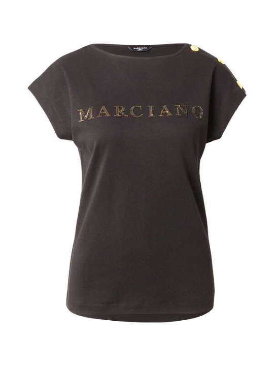 Foto van product GUESS by Marciano Shirt 'NEW LYRIS' goud / zwart