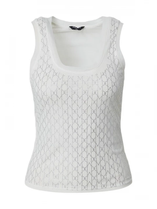 Foto van product GUESS by Marciano Top 'ARIA' zilver / wit