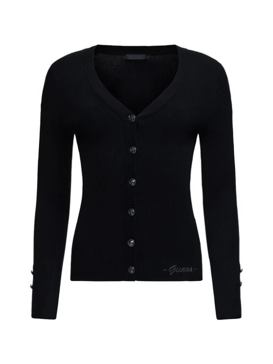 Foto van product GUESS Gebreid vest 'Ellie' zwart