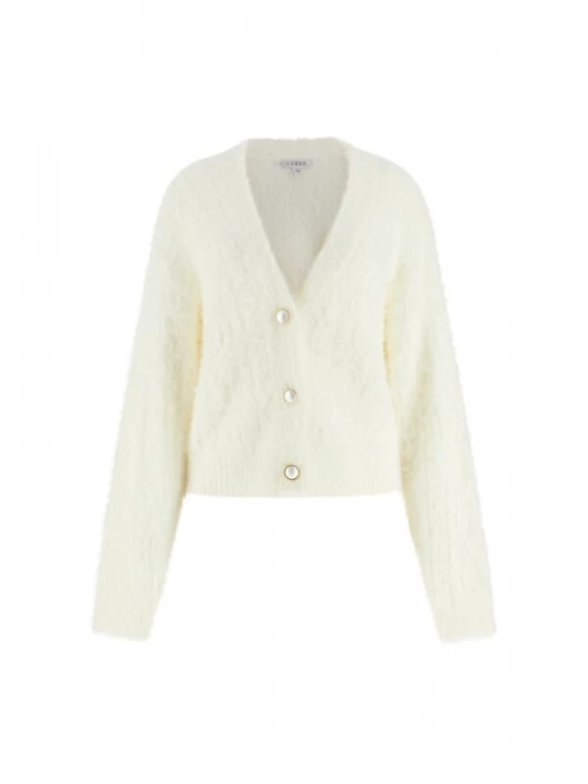 Foto van product GUESS Gebreid vest 'Kinako' wit