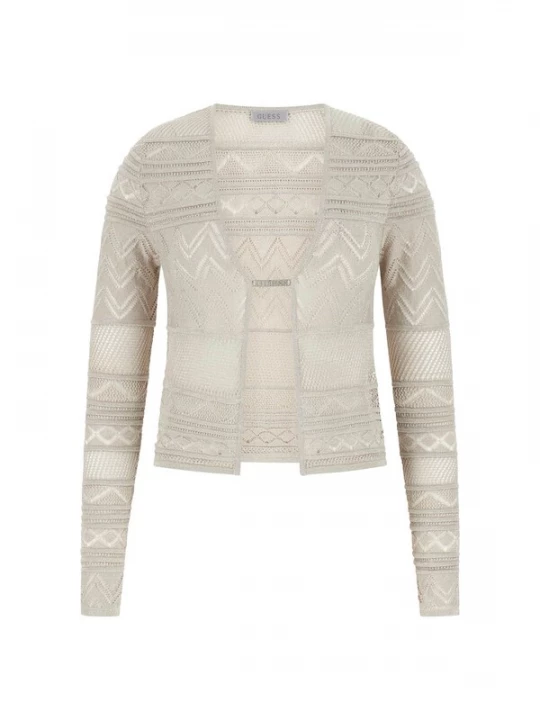 Foto van product GUESS Gebreid vest 'Nellie' offwhite