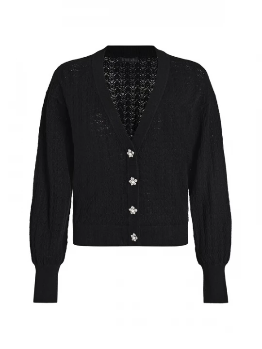 Foto van product GUESS Gebreid vest 'NINA' zwart