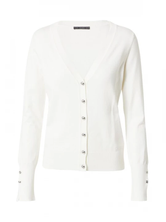 Foto van product GUESS Gebreid vest 'Zena' offwhite
