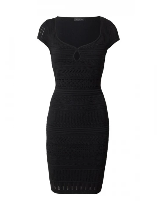 Foto van product GUESS Gebreide jurk 'MICHELLE' zwart