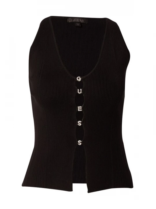Foto van product GUESS Gebreide top 'MEGHEN' zwart