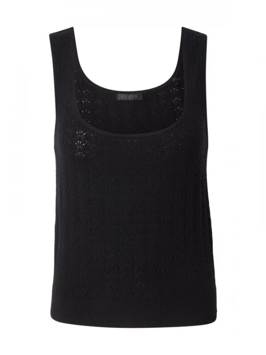 Foto van product GUESS Gebreide top 'NINA' zwart