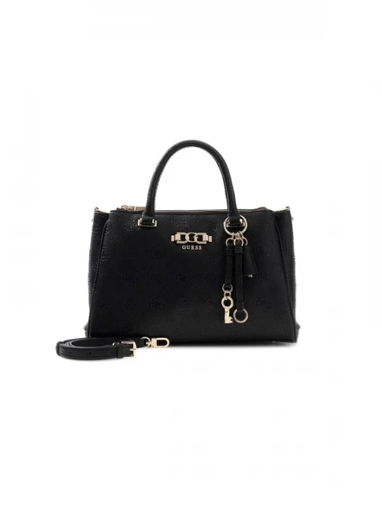 Foto van product GUESS Handtas 'Anise Triple Comp Satchel' zwart