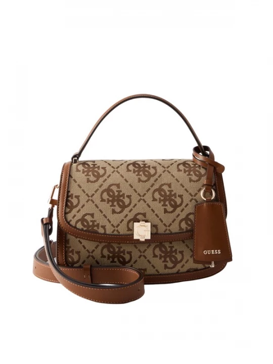 Foto van product GUESS Handtas 'Audrey' bruin / brokaat