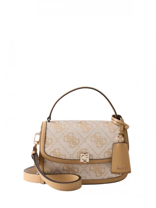 Foto van product GUESS Handtas 'Audrey' crème / camel