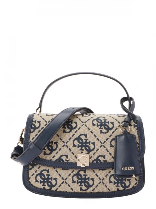 Foto van product GUESS Handtas 'Audrey' crème / indigo
