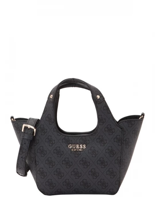 Foto van product GUESS Handtas 'Calista' basaltgrijs / zwart