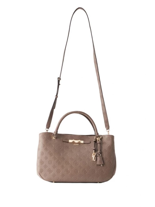 Foto van product GUESS Handtas 'CARMELLA GIRLFRIEND' taupe