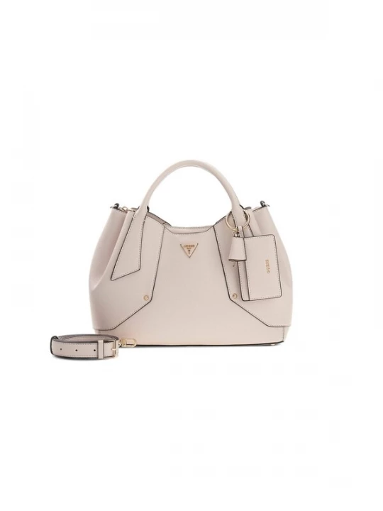 Foto van product GUESS Handtas 'Darcy Girlfriend Satchel' stone grey