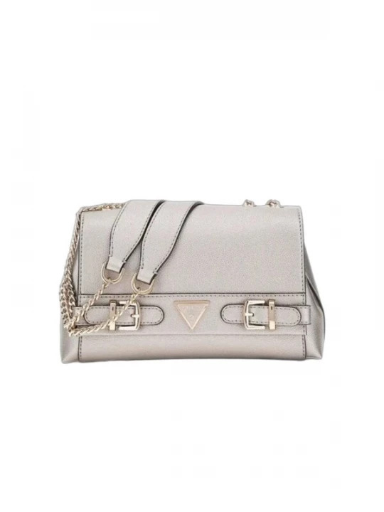 Foto van product GUESS Handtas 'Guess Sac Bandoulière Eco Ali Luxury Satch Pewter' zilver