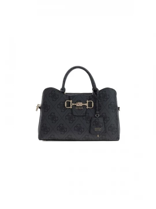 Foto van product GUESS Handtas 'Janie Logo Girlfriend Satchel' donkergrijs