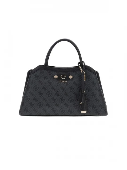 Foto van product GUESS Handtas 'Lindsey Girlfriend Satchel' donkergrijs