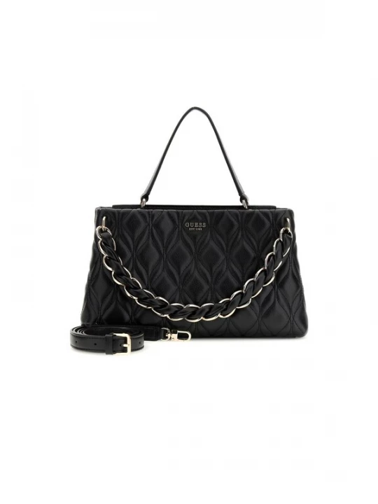 Foto van product GUESS Handtas 'Maxine 2 Comp Satchel' zwart