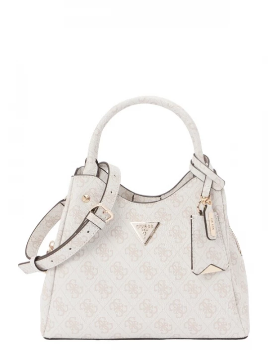 Foto van product GUESS Handtas 'MERIDIAN II' camel / wit