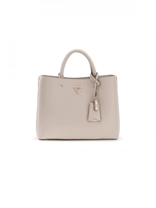 Foto van product GUESS Handtas 'Meridian Ii Girlfriend Satchel' taupe