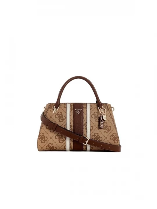 Foto van product GUESS Handtas 'Noelle II' bruin / lichtbruin / wit