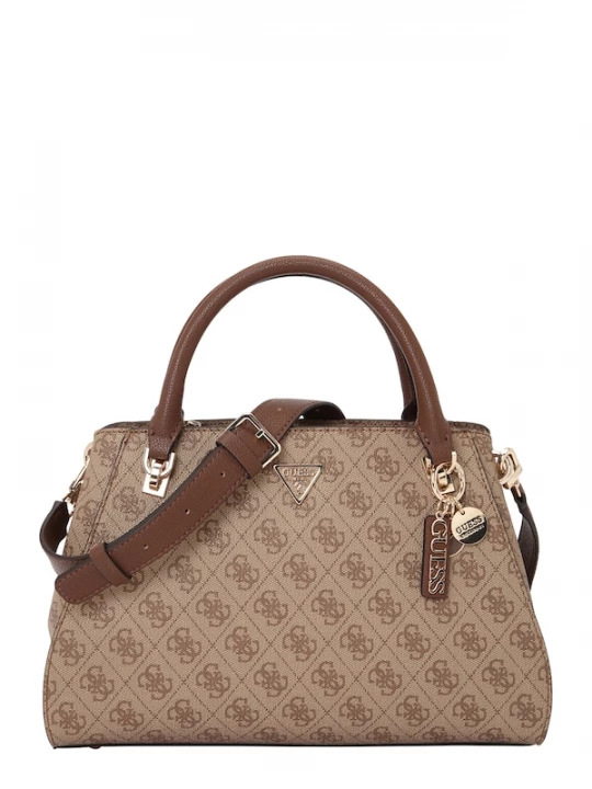 Foto van product GUESS Handtas 'NOELLE II LUXURY SATCHEL' bruin / cappuccino