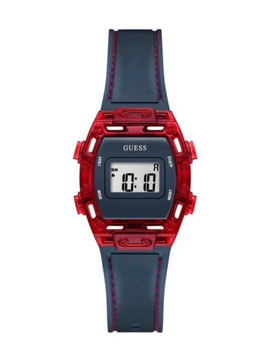Foto van product GUESS Horloge 'Phineas' blauw / rood