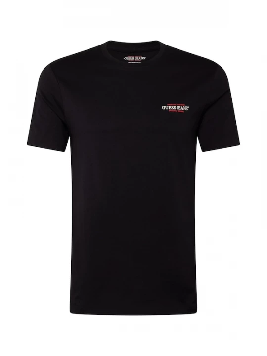 Foto van product GUESS JEANS Shirt 'American Tradition' rood / zwart / wit