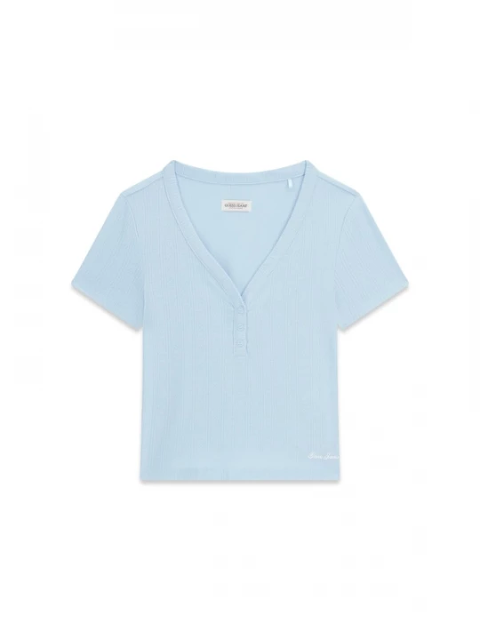 Foto van product GUESS JEANS Shirt lichtblauw