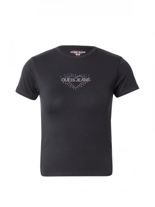 Foto van product GUESS JEANS Shirt lichtblauw / rosé / zwart