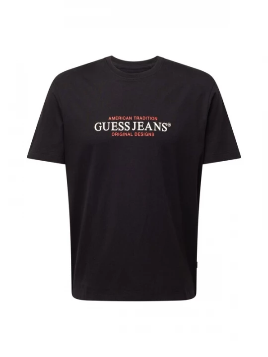 Foto van product GUESS JEANS Shirt rood / zwart / wit
