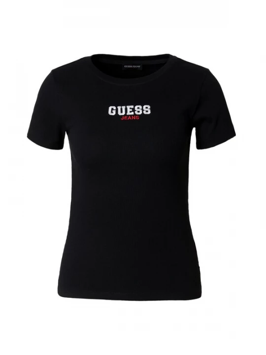 Foto van product GUESS JEANS Shirt rood / zwart / wit