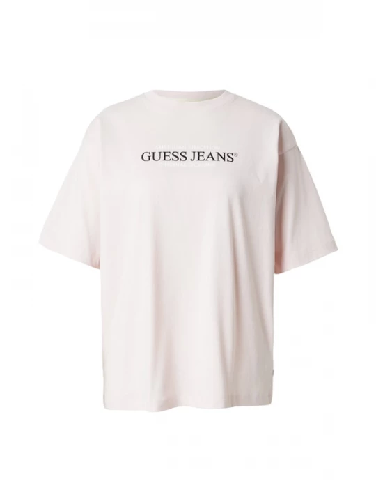 Foto van product GUESS JEANS Shirt rosé / zwart / wit