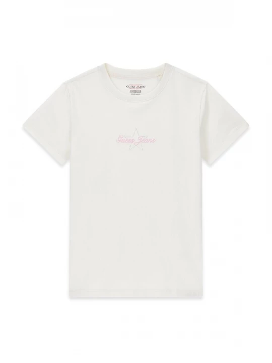 Foto van product GUESS JEANS Shirt sand / lichtgrijs / rosa