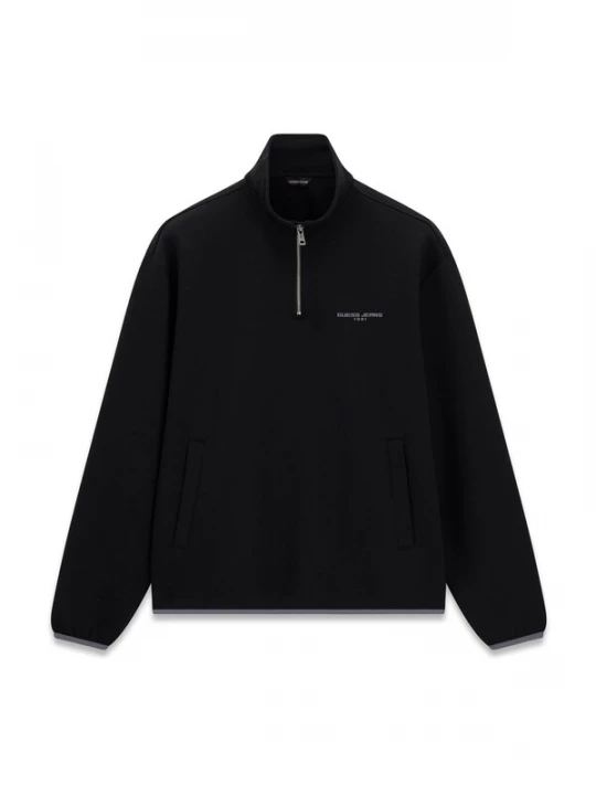 Foto van product GUESS JEANS Sweatshirt grijs / zwart