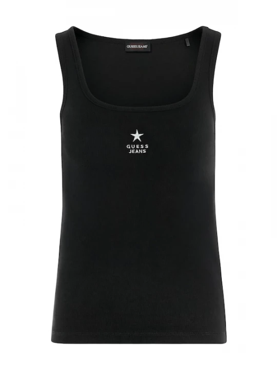 Foto van product GUESS JEANS Top zwart / wit
