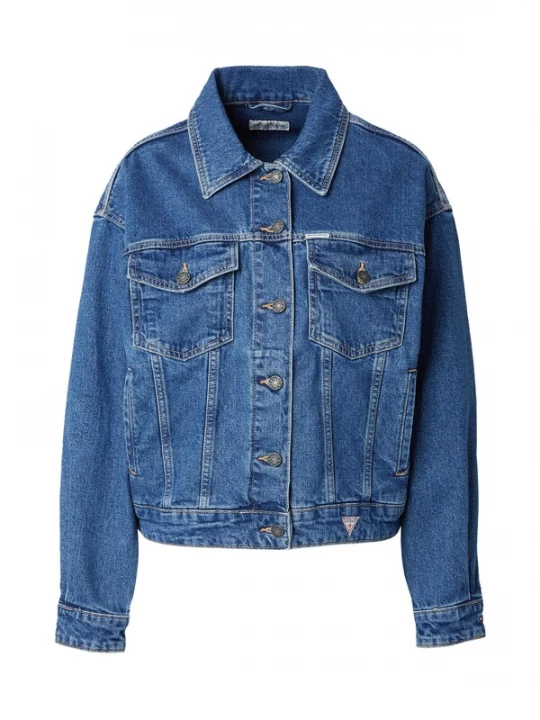 Foto van product GUESS JEANS Tussenjas blauw denim