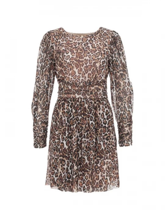 Foto van product GUESS Jurk 'Enora' crème / bruin