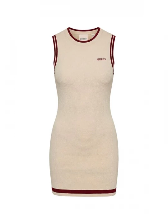 Foto van product GUESS Jurk 'GABRY CN SL SHORT DRESS SWTR V6GK04 Z0648' beige