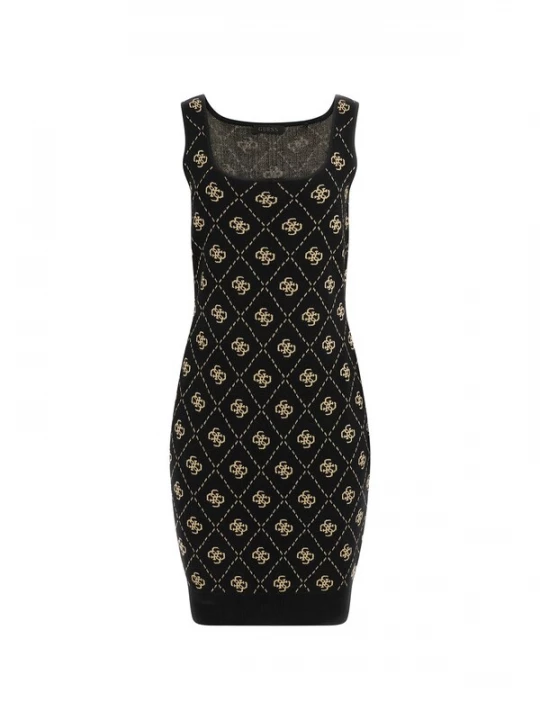 Foto van product GUESS Jurk 'Sarah' beige / zwart