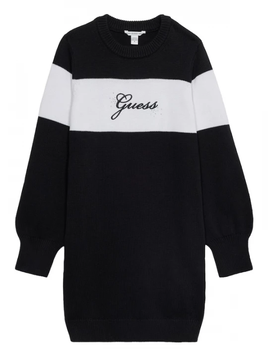 Foto van product GUESS Jurk zwart / wit