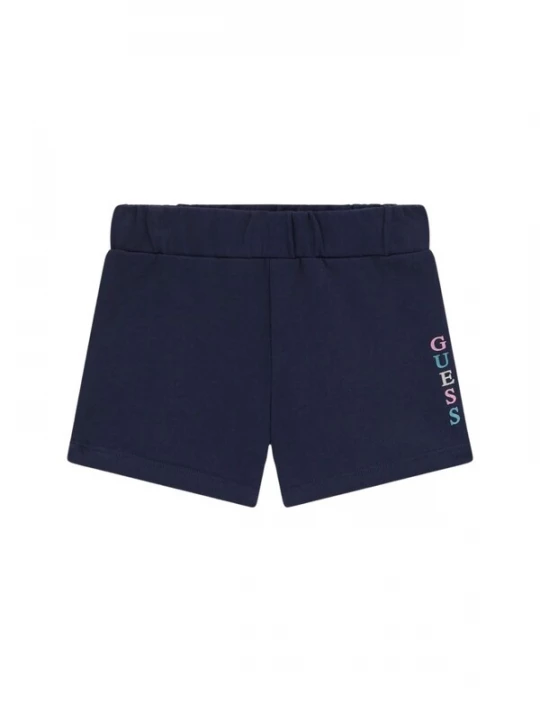 Foto van product GUESS KIDS Broek 'GUESS KIDS FRENCH TERRY REGULAR SHORTS PANTALONCINO' blauw