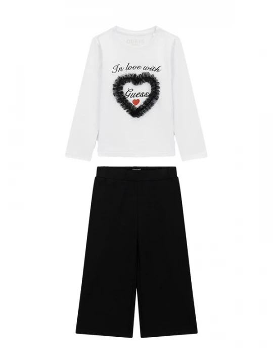 Foto van product GUESS KIDS Set 'Completo bianco-nero per bambina' wit