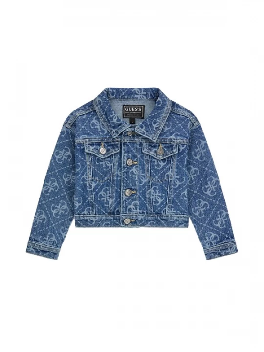 Foto van product GUESS KIDS Tussenjas 'Giubbino denim blu per bambina' blauw denim